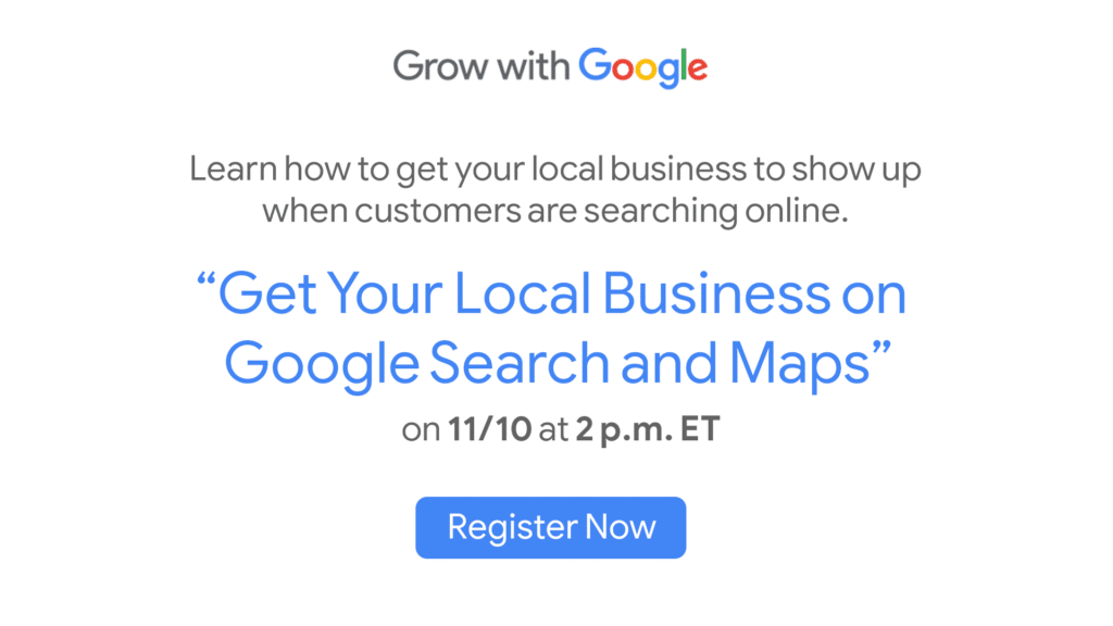 Get Your Local Business on Google Search and Maps - Association of ...