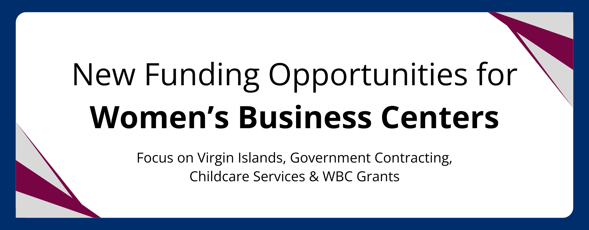 SBA Announces 30 Million in Grant Funding for New Women’s Business